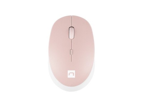 MYSZ NATEC HARRIER 2 BEZPRZEWODOWA 1600DPI BLUETOOTH 5.1 BIAŁO-RÓŻOWA