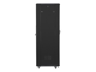 SZAFA INSTALACYJNA RACK STOJĄCA 19" 42U 600X800 CZARNA LANBERG (FLAT PACK)