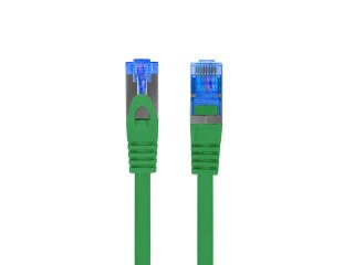 PATCHCORD KAT.6A S/FTP LSZH CCA 0.25M ZIELONY FLUKE PASSED LANBERG