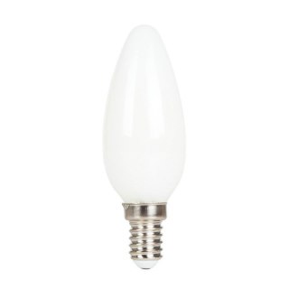 Żarówka LED V-TAC 4W Filament E14 Mleczna Świeczka Cross VT-1924 6400K 350lm