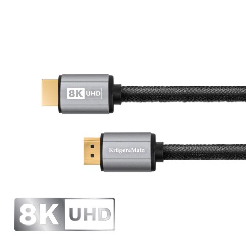 Kabel HDMI-HDMI 2.1 8K 3 m Kruger&Matz