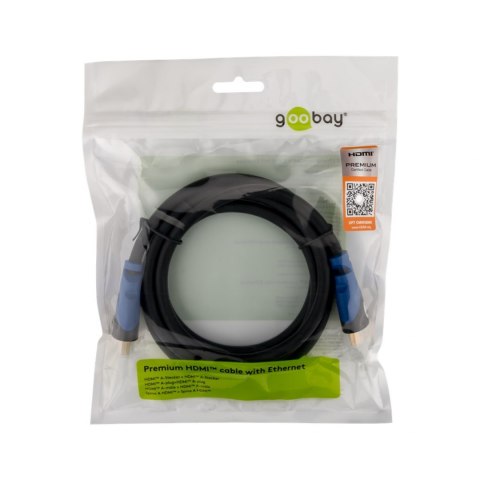 Kabel HDMI-HDMI 4K, 2.0v 1.5m Goobay