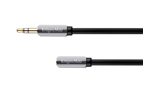 Kabel wtyk - gniazdo jack 3.5 stereo 1.8m Kruger&Matz