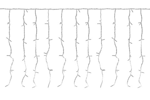 Kurtyna świetlna 10m (660 Led) kolor zimny biały, IP 44