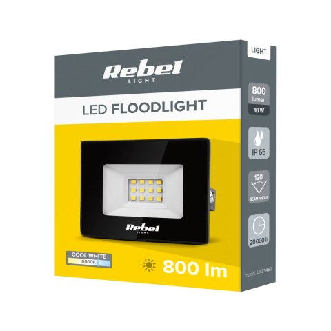 Reflektor LED Rebel 10W (15x2835 SMD), 6500K, 230V