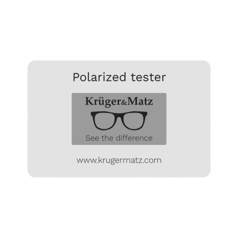 Tester polaryzacji okularów Kruger&Matz