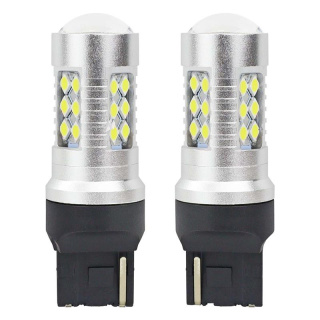 Amio Żarówki LED CANBUS 24SMD T20 W21W White 12V/24V