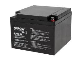 Akumulator żelowy VIPOW 12V 28Ah