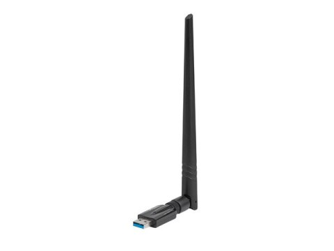 BEZPRZEWODOWA KARTA SIECIOWA WIFI LANBERG NC-1200-WIE USB 3.0 AC1200 DUAL BAND 1 WEWN. +1 ZEWN. ANT.