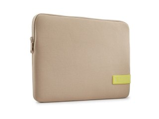 ETUI NA MACBOOK PRO CASE LOGIC REFLECT SLEEVE 13" BRĄZOWE TAUPE/SUNNY LIME