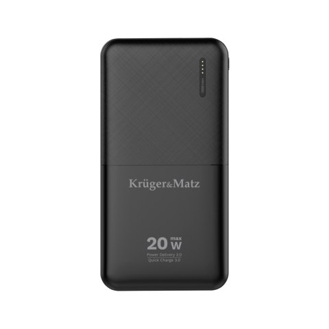 POWER BANK Kruger&Matz 10000 mAh Li-pol z funkcją QC oraz PD