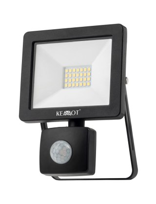 Reflektor LED 20W z sensorem zmierzchu 4000K