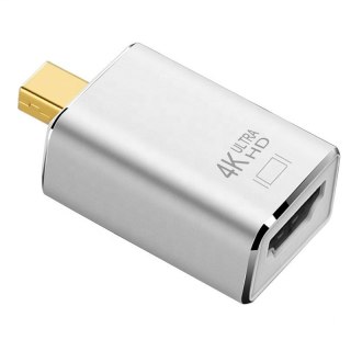 Adapter wtyk mini DP na gniazdo HDMI 4K SPMD-H02 SPACETRONIK