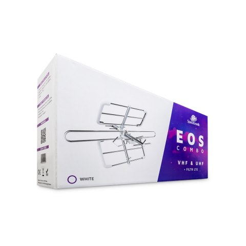Antena DVB-T2 Spacetronik EOS Combo White