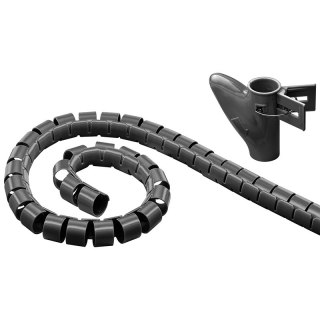 Maskownica kabli WireTube Goobay 2.5m Czarna