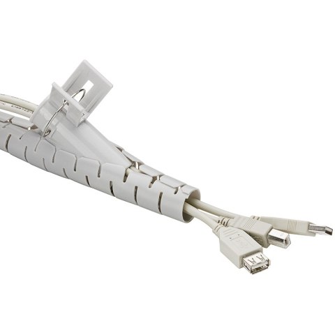 Maskownica kabli WireTube Goobay 2.5m Czarna