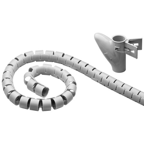 Maskownica kabli WireTube Goobay 2.5m Srebrna