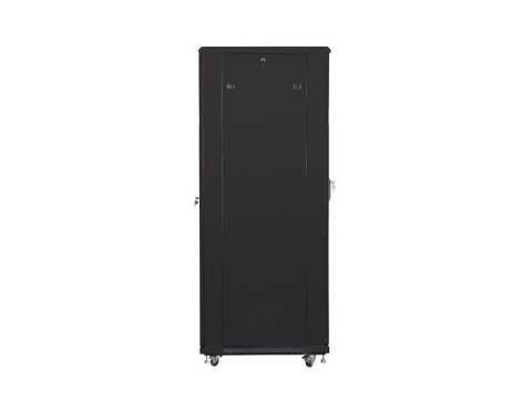 SZAFA INSTALACYJNA RACK STOJĄCA 19" 42U 800X800 CZARNA DRZWI PERFOROWANE LANBERG (FLAT PACK)