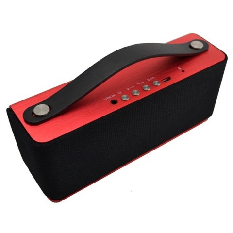 Aluminiowe głośniki bluetooth Spacetronik X05 Red SPACETRONIK