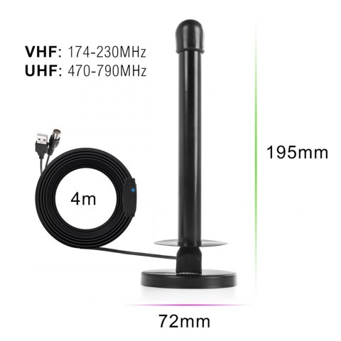 Antena magnetyczna DVB-T Spacetronik Hook SPACETRONIK