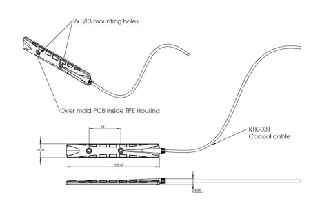 Szerokopasmowa antena dookólna Poynting OMNI-510 POYNTING