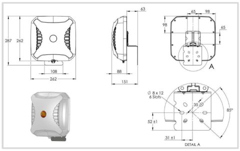 Antena panelowa Poynting XPOL-2-5G-03 SMA-10 11dBi POYNTING