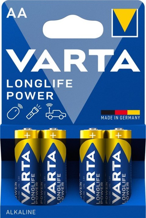 Bateria VARTA Longlife Power LR06 AA 1.5V 4szt Varta