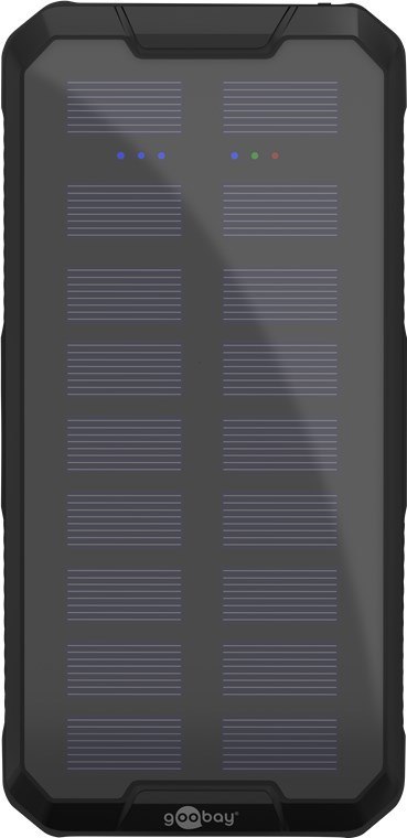 PowerBank Goobay 20000 mAh z baterią solarną QC PD