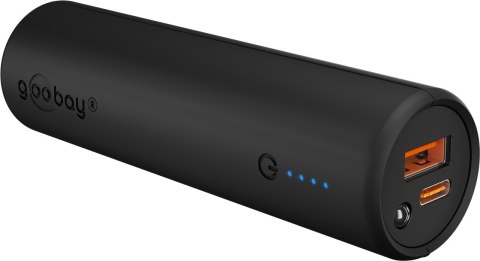 Powerbank Goobay 5000 mAh na rower LED QC PD USB-C Goobay