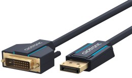 CLICKTRONIC Kabel DisplayPort DP - DVI-D (24+1) 3m CLICKTRONIC