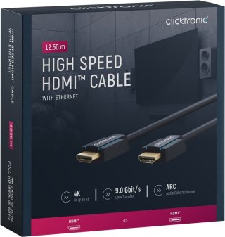 CLICKTRONIC Kabel HDMI 1.4 Full HD 12.5m CLICKTRONIC