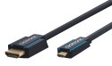 CLICKTRONIC Kabel HDMI - micro HDMI 2.0 4K 60Hz 1m CLICKTRONIC