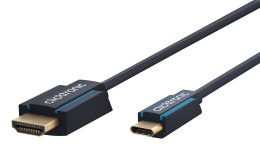 CLICKTRONIC Kabel USB-C - HDMI 2.0 4K 60Hz 3m CLICKTRONIC