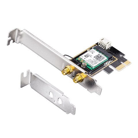 Karta sieciowa PCI-E WiFi 6 AX5400 BT 5.2 2x5 dBi Cudy