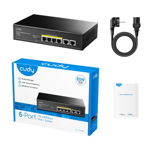 SWITCH LAN 8-port FS108D 10/100 Mbps Fast Cudy