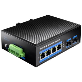 SWITCH PoE 4xRJ45 2xSPF IG1004S2 1Gbps przemysłowy Cudy