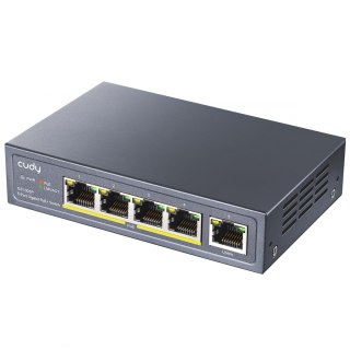 SWITCH PoE+ 5-port GS1005P 120W 1Gbps przemysłowy Cudy