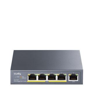 SWITCH PoE+ 5-port GS1005P 120W 1Gbps przemysłowy Cudy