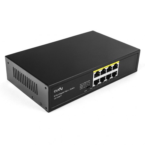 SWITCH PoE+ 8-port GS1008PT 120W 1Gbps VLAN Extend Cudy