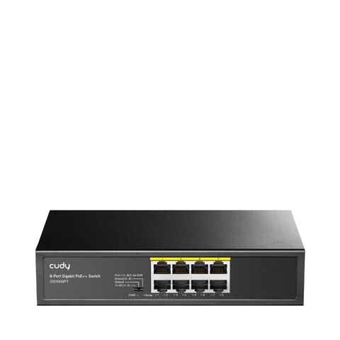 SWITCH PoE+ 8-port GS1008PT 120W 1Gbps VLAN Extend Cudy