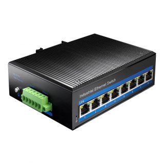 SWITCH PoE 8-port IF1008P 8x30W 10/100 przemysłowy Cudy