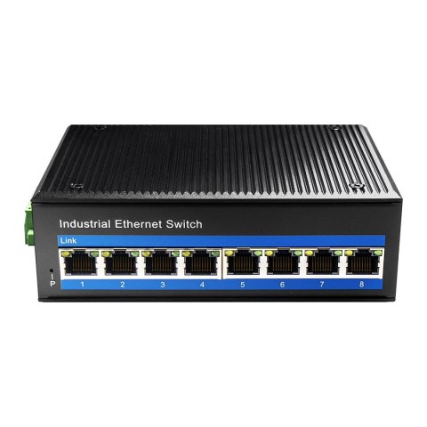 SWITCH PoE 8-port IF1008P 8x30W 10/100 przemysłowy Cudy