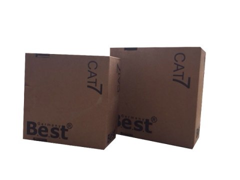 Skrętka CAT7 S/FTP AWG 23/1 PE Goobay czarna 50m
