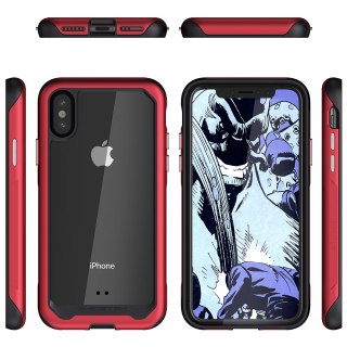 Etui Atomic Slim 2 Apple iPhone Xs czerwony GHOSTEK