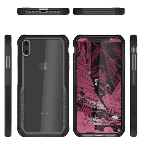 Etui Cloak 4 Apple iPhone Xs Max czarny GHOSTEK