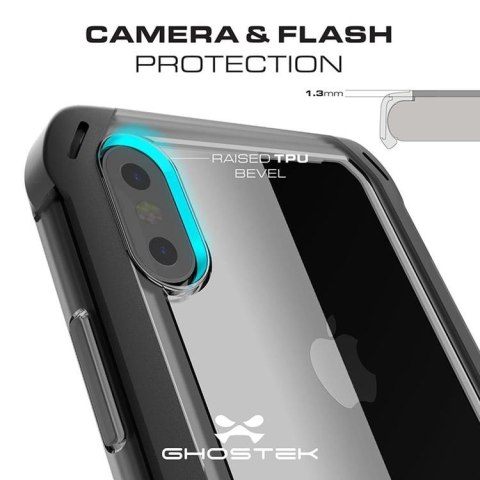 Etui Cloak 4 Apple iPhone Xs Max czarny GHOSTEK