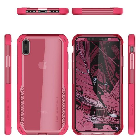 Etui Cloak 4 Apple iPhone Xs Max różowy GHOSTEK