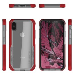 Etui Cloak 4 Apple iPhone Xs czerwony GHOSTEK