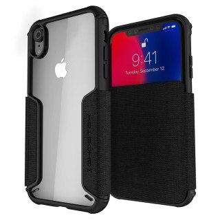 Etui Exec 3 Apple iPhone Xr czarny GHOSTEK