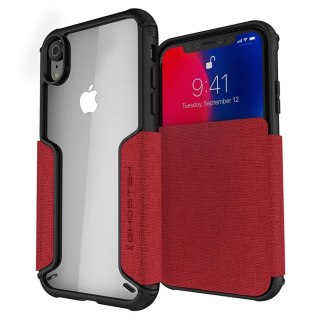 Etui Exec 3 Apple iPhone Xr czerwony GHOSTEK